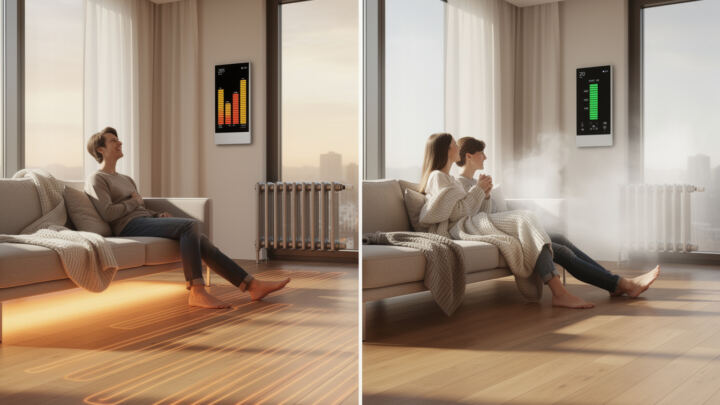 découvrez si le chauffage au sol est plus économique en énergie comparé aux autres systèmes de chauffage, avec une analyse détaillée de sa consommation énergétique.