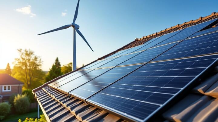 Peut-on combiner panneaux solaires et éolienne domestique ? 1 découvrez si combiner panneaux solaires et éolienne domestique est une solution efficace pour optimiser votre production d'énergie renouvelable à la maison.