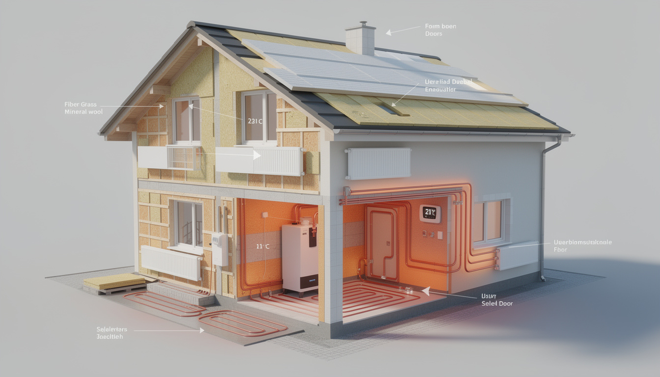 Quelle est la meilleure isolation pour réduire les besoins en chauffage ? 2 découvrez les meilleures solutions d'isolation pour optimiser la performance énergétique de votre logement et réduire efficacement vos besoins en chauffage.