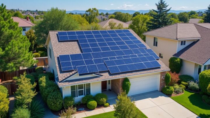 découvrez quelle surface de panneaux solaires est nécessaire pour alimenter une maison moyenne et optimiser votre installation solaire.